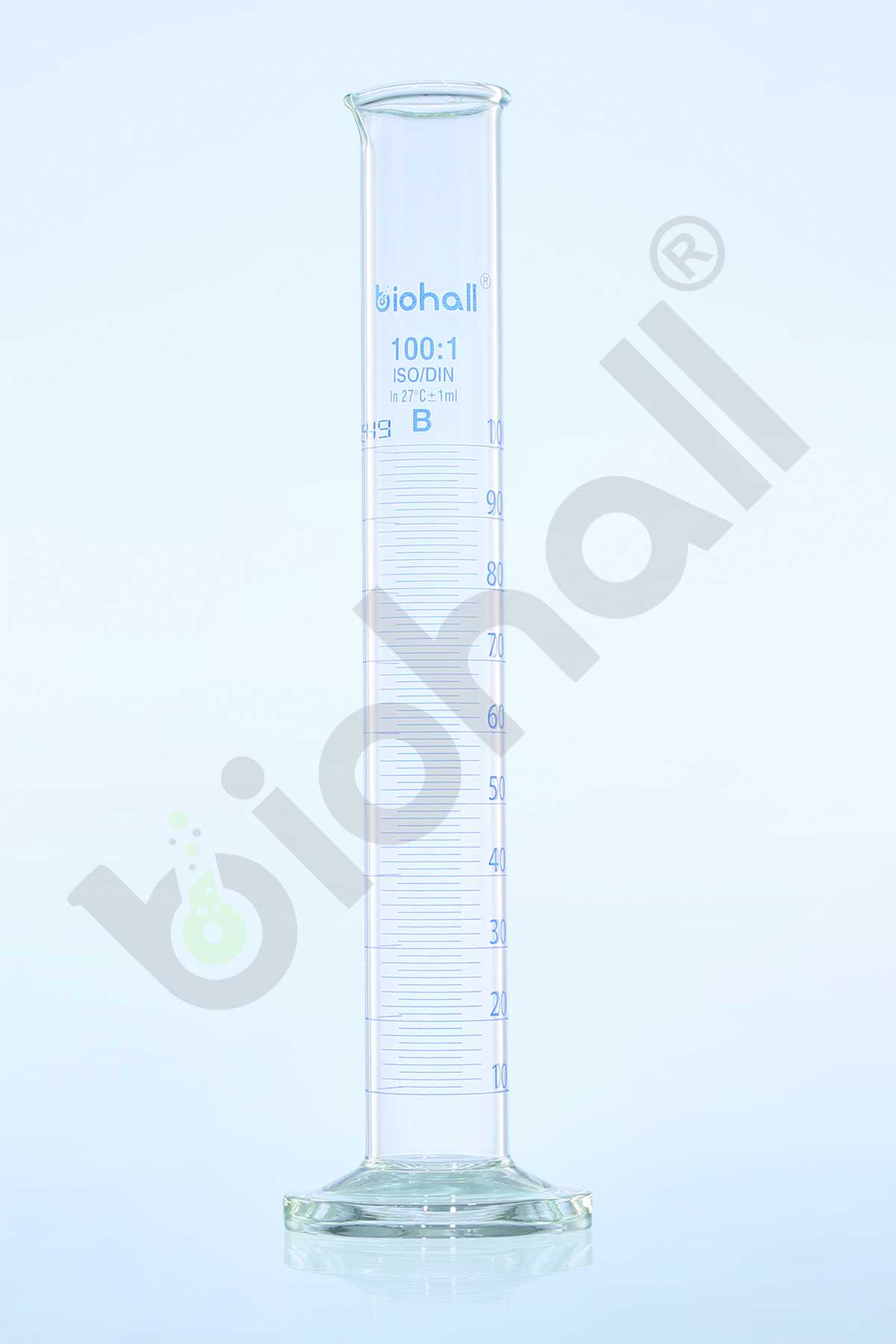 Measuring Cylinder Round Base (Class-B)